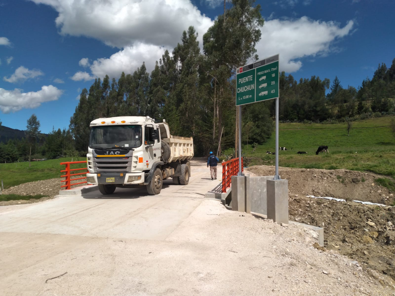 CONSTRUCCIÓN DE PUENTE – CHUCHUN – NAMORA